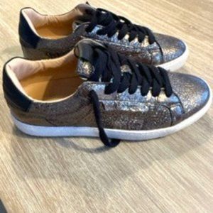 All Saints Sneakers  - Womens Size 38 - Metalic Gold